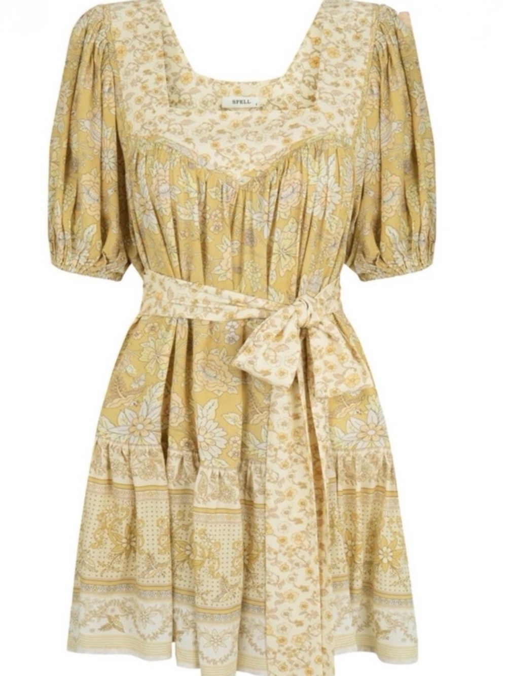 Spell & The Gypsy Collective Mossy Mini Dress – Size Medium